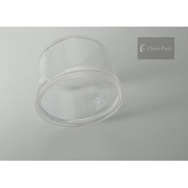 Изготовленные на заказ прочные небольшие пластмасовые контейнеры для упаковки соуса хлеба, материала качества еды