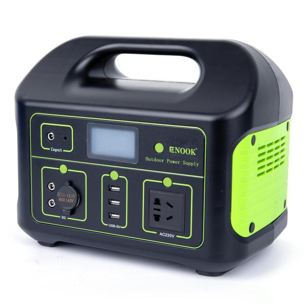 500Wh LiFePo4 Battery Home Energy Storage Solar Charging 1000W Portable Power Station