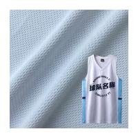 Tissu de Jersey 100% polyester Honeycomb Bird Eye Mesh Tissu de sport pour vêtements de sport