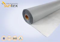 Insulation PU Coated Fiberglass Fabric Shade Curtain For Welding 0.4mm Fire Cloth