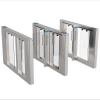 Porte de tourniquet de barrière d'oscillation de la reconnaissance des visages SS304 pour des aéroports