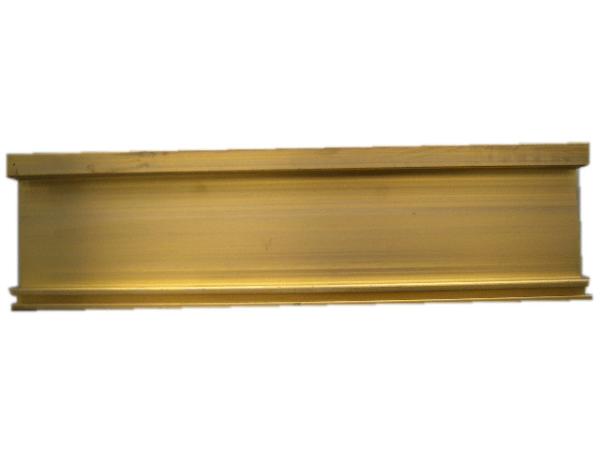 Copper Alloy Extrusion Profile Special shape brass profiles