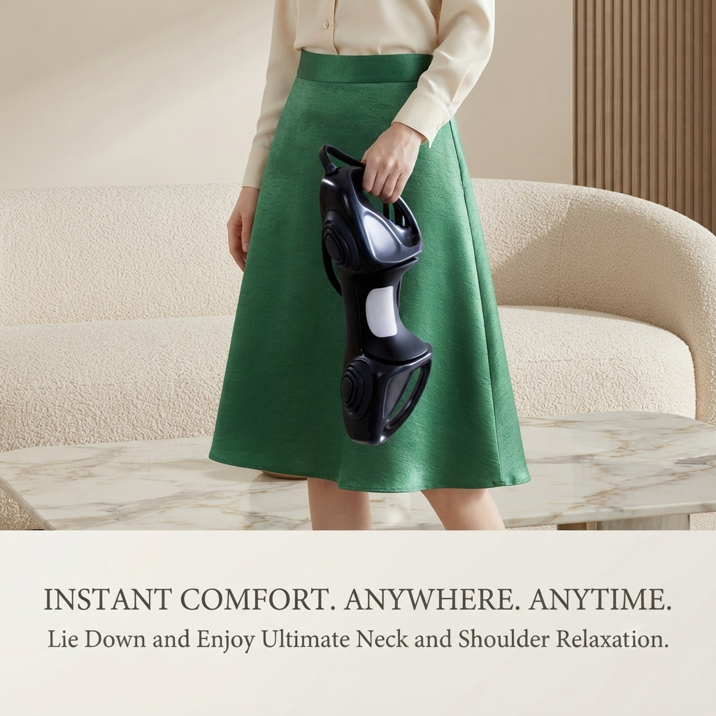 ZN-MW9U - Professional Neck and Shoulder Traction Massager with Infrared Heat Therapy