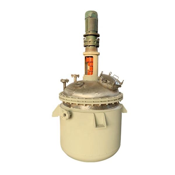 Reator revestido de aço inoxidável de 500L/1000L com revestimento de arrefecimento e bobinas internas de arrefecimento