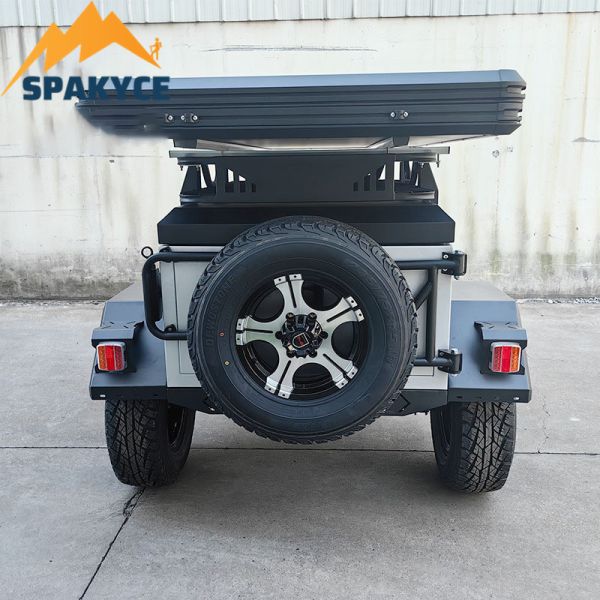 Luxury 4x4 Small Trailer Off-Road Camper RV for Wilderness Outdoor Self-Driving Camping Portable Tent House Trailer Accessory