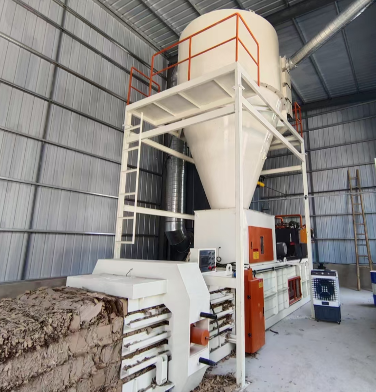 80T Horizontal Baler Paper Recycling Baler Machine Heavy Duty