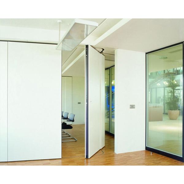 2000mm 3800mm Sliding Soundproof Wall Divider Panels Top Hung