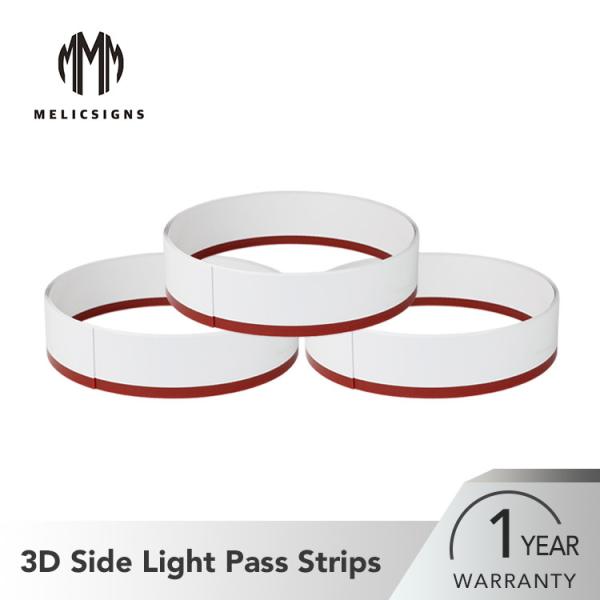 8cm Width ABS 3D Side Led Strip PVC Billboard Letter Indoor No Edge Signs