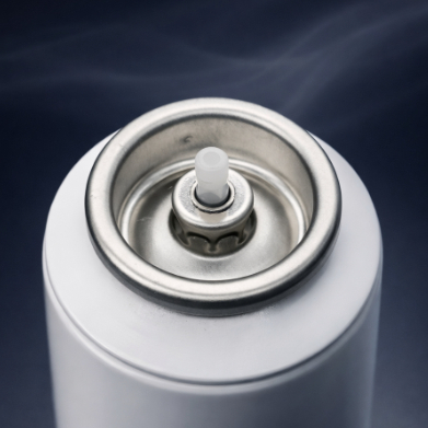 53mm Continuous Mist Valve for Unscented Deodorant Body Spray Applications with Aerosol Valve
