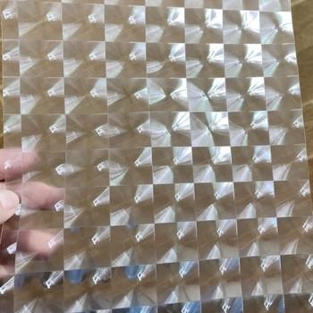Soft Transparent 3D Laminating Film With Multi Lens Holographic Reflection