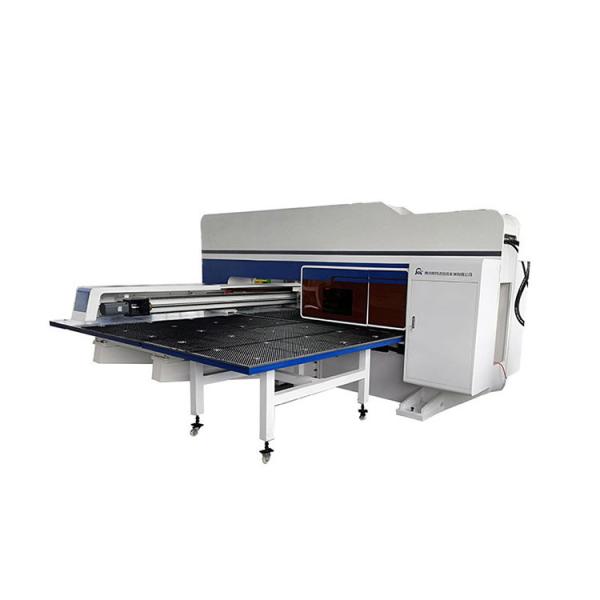 8mm Carbon Steel Plate CNC Turret Punching Machine For Steel And Stainless Steel Plates