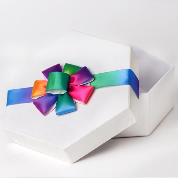 MSD Предварительно сделанный подарковый оберток эластичная лента Bow Chic Сатин ленточный дуг для подарочной коробки