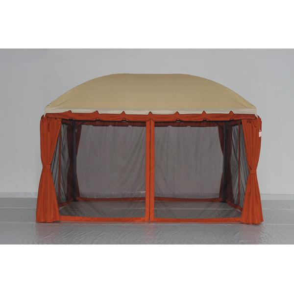 PVC Garden Building Wooden Pavilion Assembly Waterproof Pergola for Outdoor Park