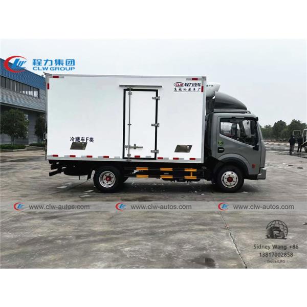 petit camion de livraison réfrigéré du dongfeng 3T avec l'unité thermo de roi