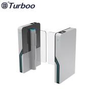 Torniquete ultra magro compacto da porta de velocidade do controle de acesso da porta RFID do torniquete do balanço da parte alta