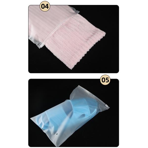 LDPE CPE/EVA/PVC Экологически чистый Zip Lock Одежда Пластиковый Zipper Bag с вентиляционной дырой