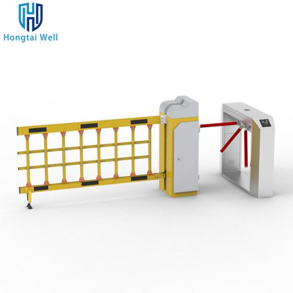 Pedestrian Swiping Tripod Turnstile Gate Access Control DC Motor