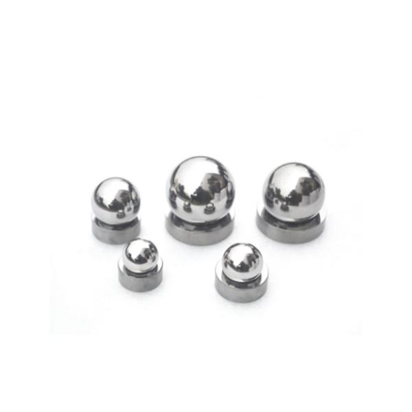 Tungsten Carbide Valve Seat and Ball K30 Grade 1.5-500mm Custom Size