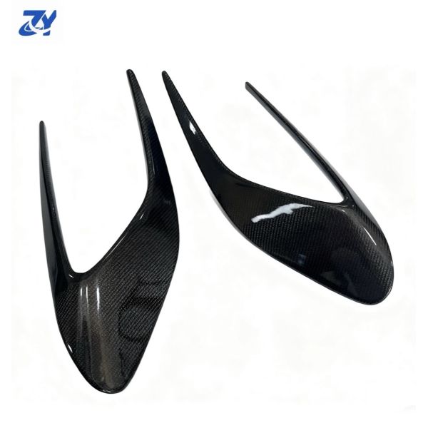 For Ferrari 488 Carbon Fiber Side air Outlet Decoration Parts Side air Outlet Wind Knife Decoration Parts