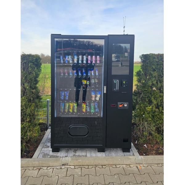 110-220V/50-60HZ Self Service Vending Machines W1280mm*D830mm*H1930mm Defogging Glass Door
