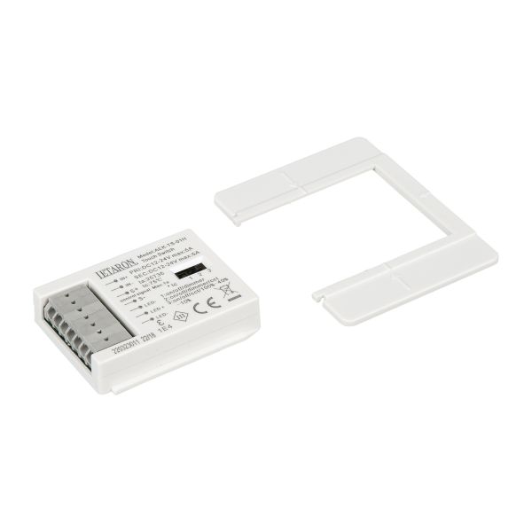TUV Approved 1 Key Mirror Touch Switch , 0.12KW Motion Sensor And Dimmer Switch