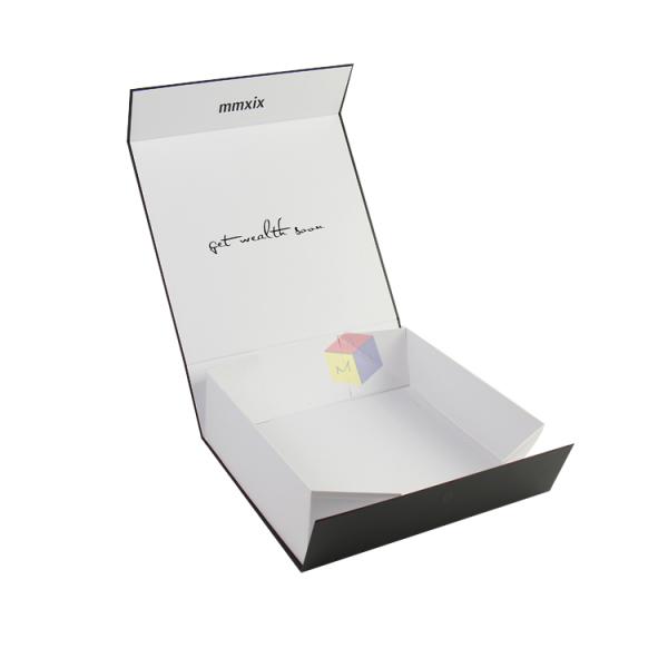 ISO90001:2008 Certified Custom Size Matte Lamination Luxury Apparel Packaging Box and Clothing Gift Box