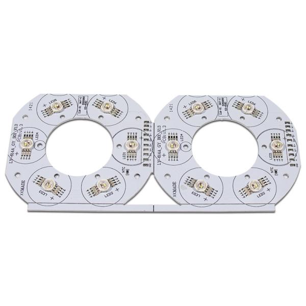 RoHS Certified SMD LED Prototype PCBA For Spotlight