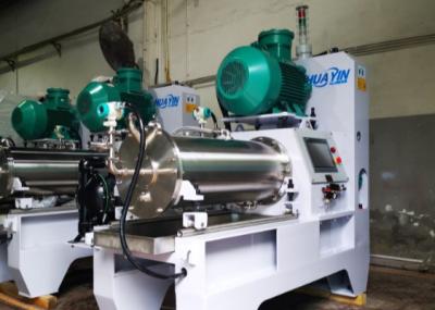 250L Wear Resisting Steel Wet Grinding Horizontal Agitator Bead Mill for massive slurry processing