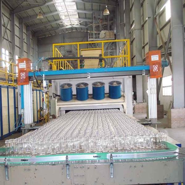 Customizable Clear Tableware Glass 380V Tableware Glass Production Machinery for Dinnerware