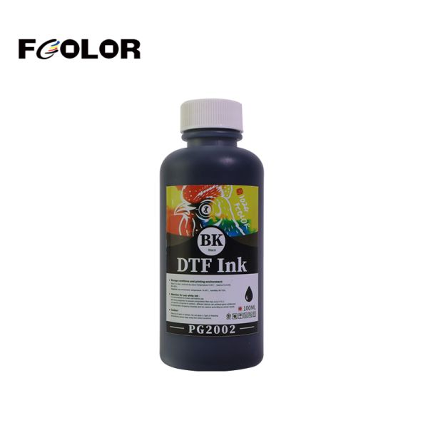 FCOLOR 100ML 500ML Pyrography Pigment DTF Ink for Epson A4 A3 A3+ PET Film Printing Machine Heat Transfer Ink