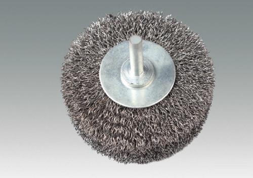 shaft-mounted wheel wire brush-wide