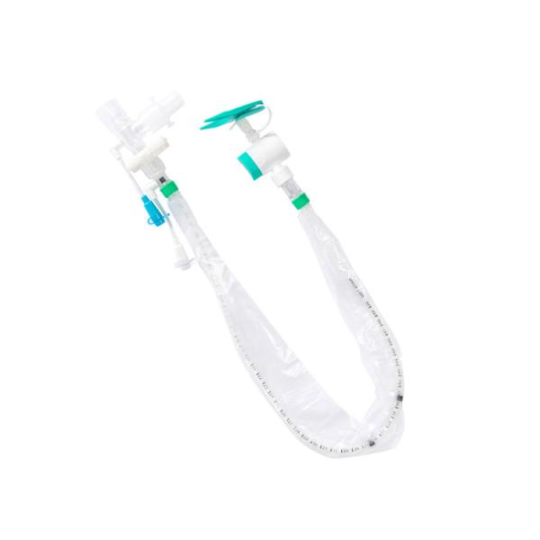 Os produtos que descartáveis médicos do hospital o Eo intoxica o Pvc estéril fecharam o cateter da sução com conector de Y