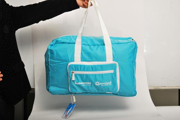 Large Capacity Foldable Travel Bag Firm Sewing Thread For Luggage / Clothes