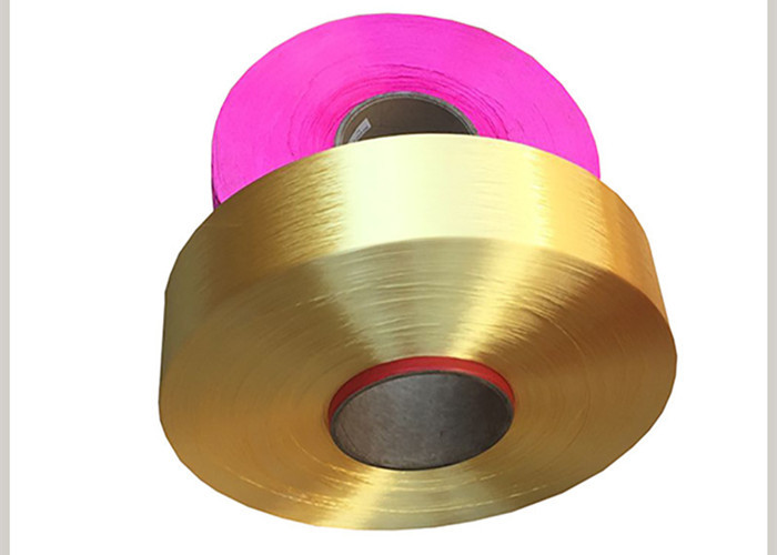 OEKO TEX Polyester POY Yarn , Dope Dyed Colored Polyester Filament Yarn 300D For Texture