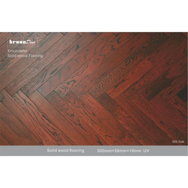 A Grade Oak Antique solid Wood Flooring for Room Natural 1450psi Hardness