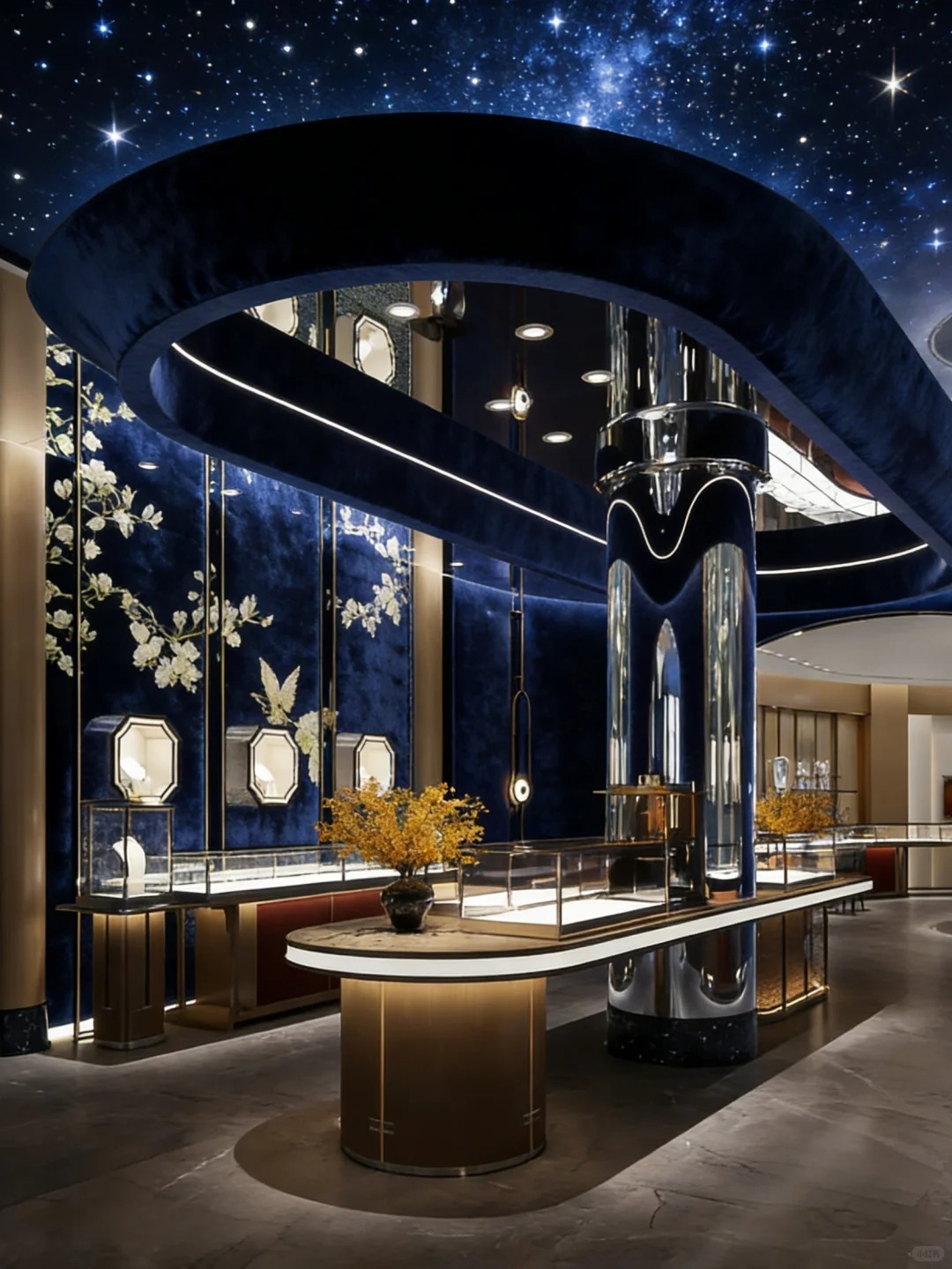 Modern Jewelry Display Cabinet with LED Lighting Lockable Glass Showcase for Retail Store Exhibition