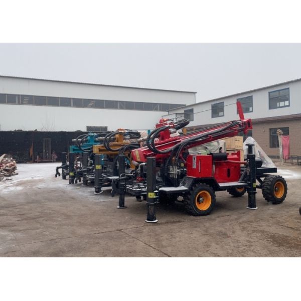 Blasting DTH Ground Water Drilling Machine 160 Meters Depth For Farming