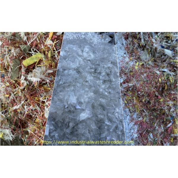 PP Woven Bags Sacks Shredder Polypropylene Bags Grinder Large Capacity Electricity Saving