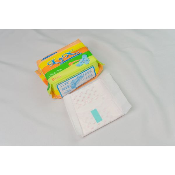 ISO9001 Women Sanitary Napkins 250mm Absorb Fast natural sanitary pads