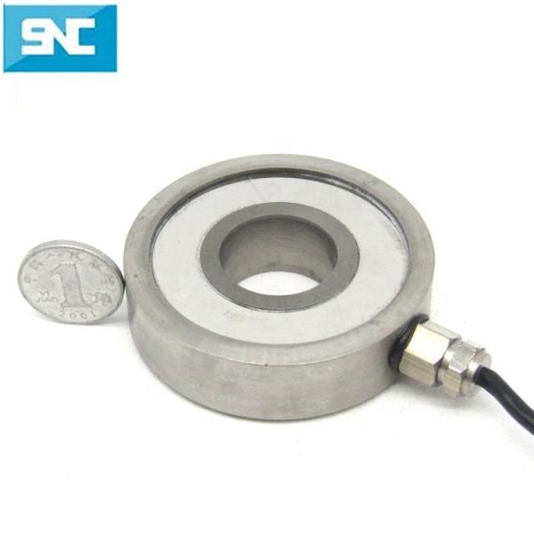 SC220 100kg 500kg 1ton 5ton Capteur de charge traversant en forme de donut pour cellule de charge Le capteur de poids parfait pour les petites charges
