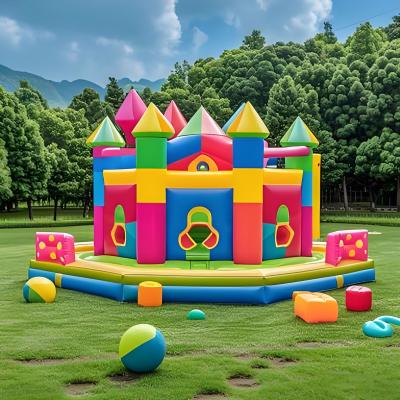 Comércio de vendas quentes Crianças saltando castelo salto telhado PVC salto