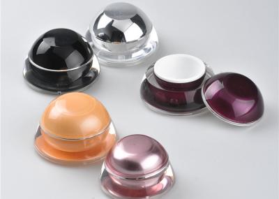 Metal Color Cosmetic Containers And Jars Height 51mm For Classifying Thin Emulsion