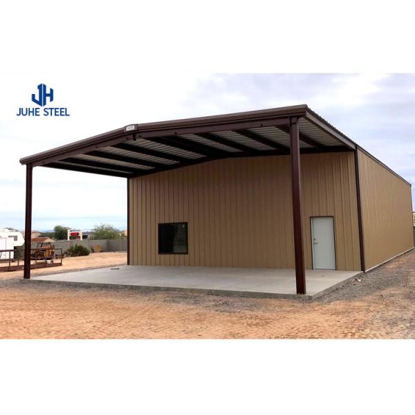 Sliding Door Design Prefabricated Steel Metal Warehouse for Self Storage Building