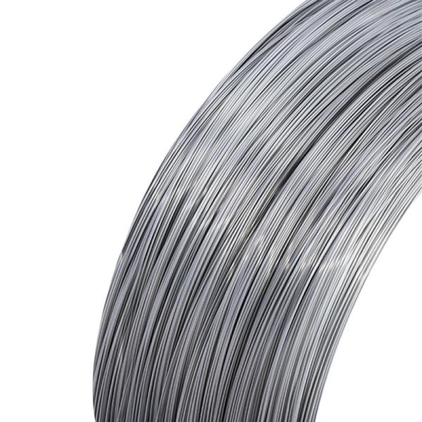 Produzir competitivo grade de aço de primavera galvanizado por imersão a quente para arame farpado cadeia de fios de ligação vedação de ligação de arame elétrico de malha hexagonal