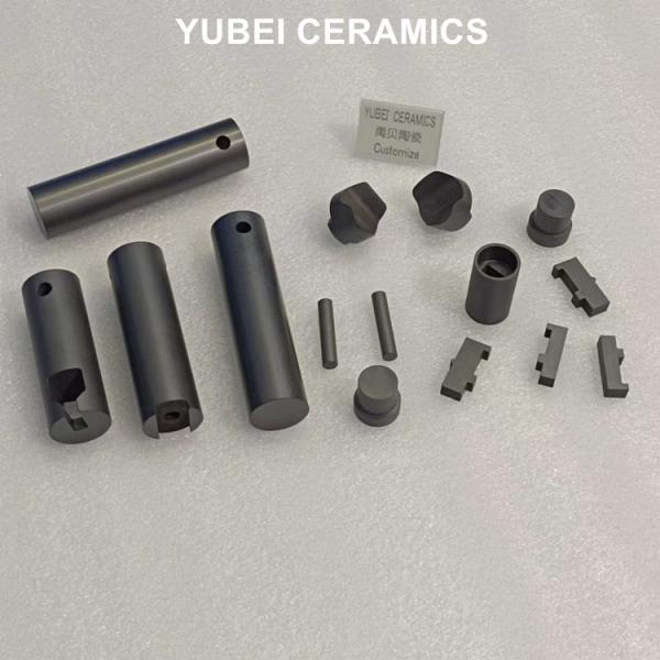 Custom Made Density Black SSic Ceramic Components For High Temperature Enviornment