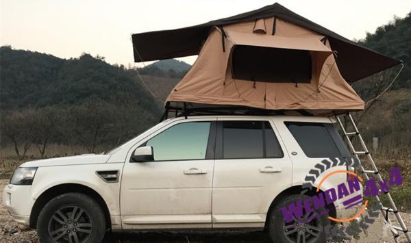 Popular Automatic 4 Person Roof Top Tent Car Sunscreen Leak Proof Camping