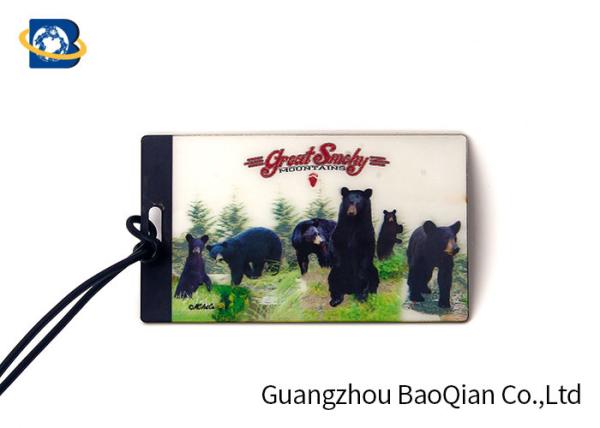 Beautiful Image Clothing Labels And Hang Tags 3D Lenticular Printing Service