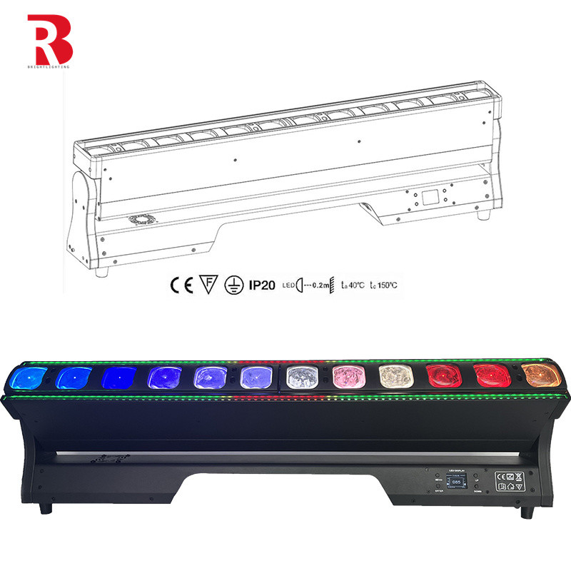 164*0,5w RGB 3in1 LED Bar Beam Moving Head для театральных постановк
