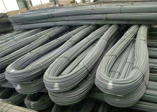 25mm Deformed Hot Rolled Steel Bar , HRB500 Metal Rods Used In Construction