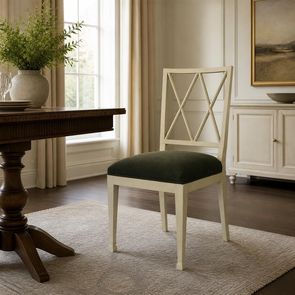 Double-x Back Upholstered Dining Chair CYC-026